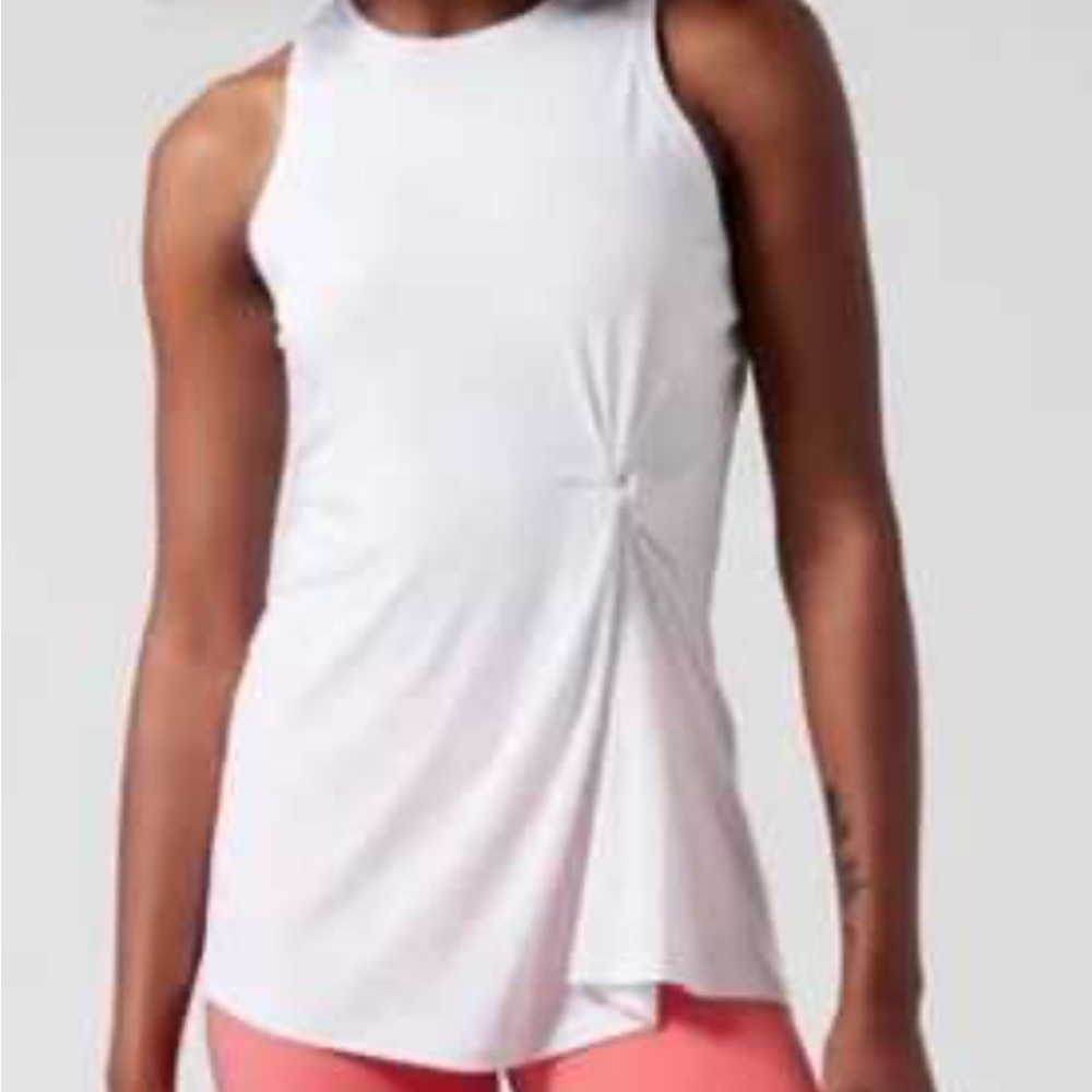 Athleta radiate twist XS Top white
